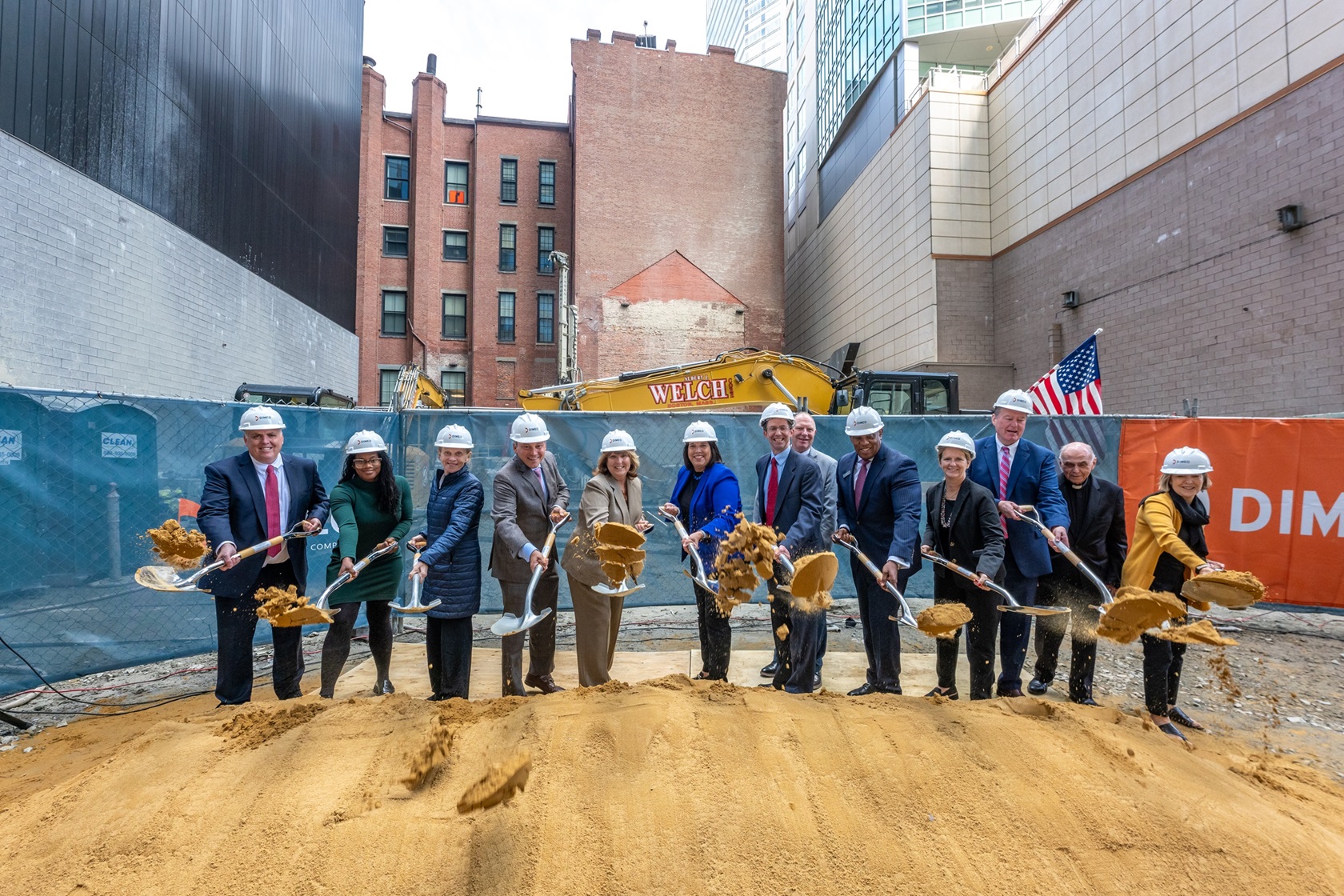 POUA & St. Francis House Break Ground at 41 LaGrange Street