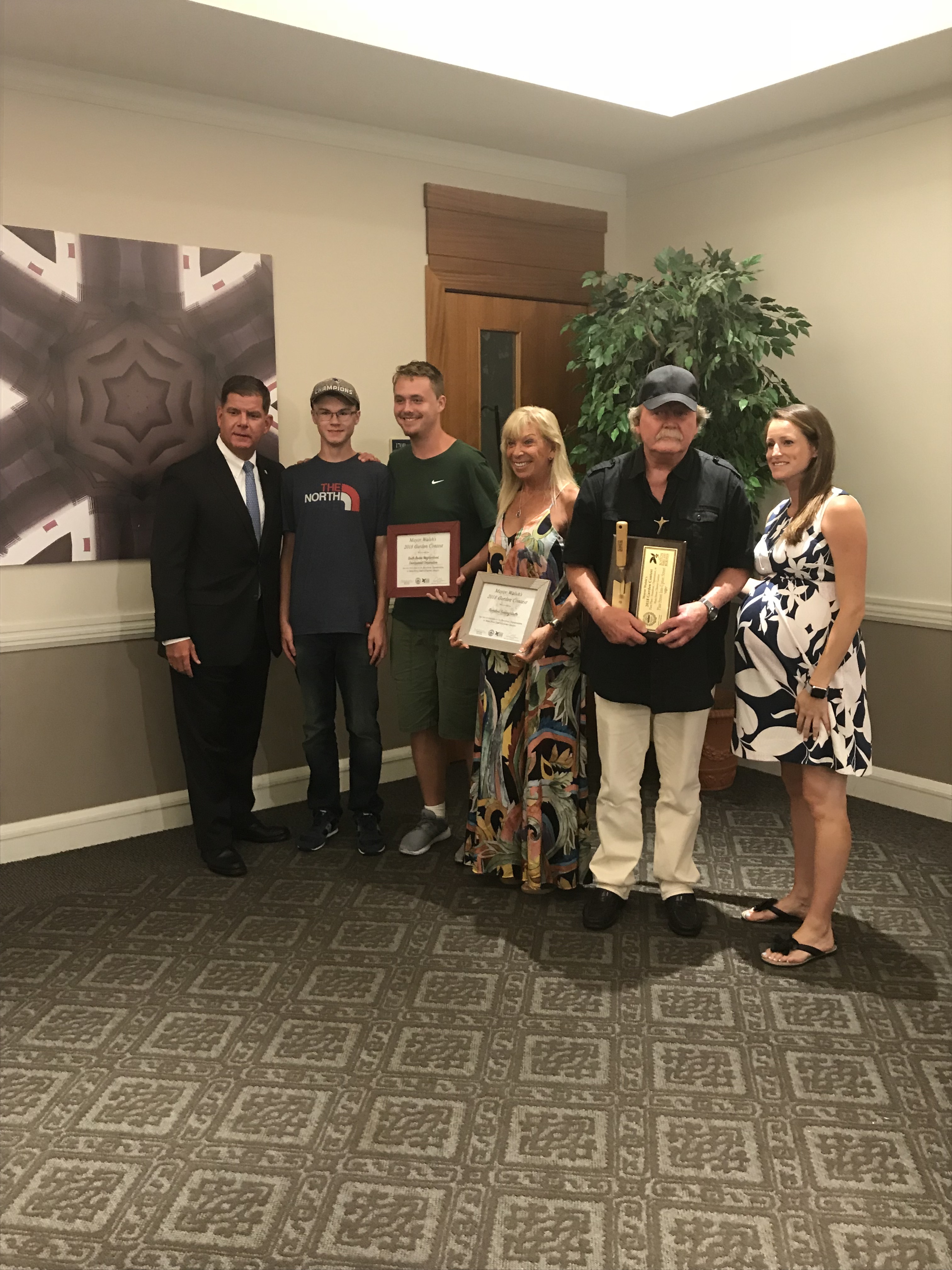 Resident Wins Prestigious Award for Gardening Efforts