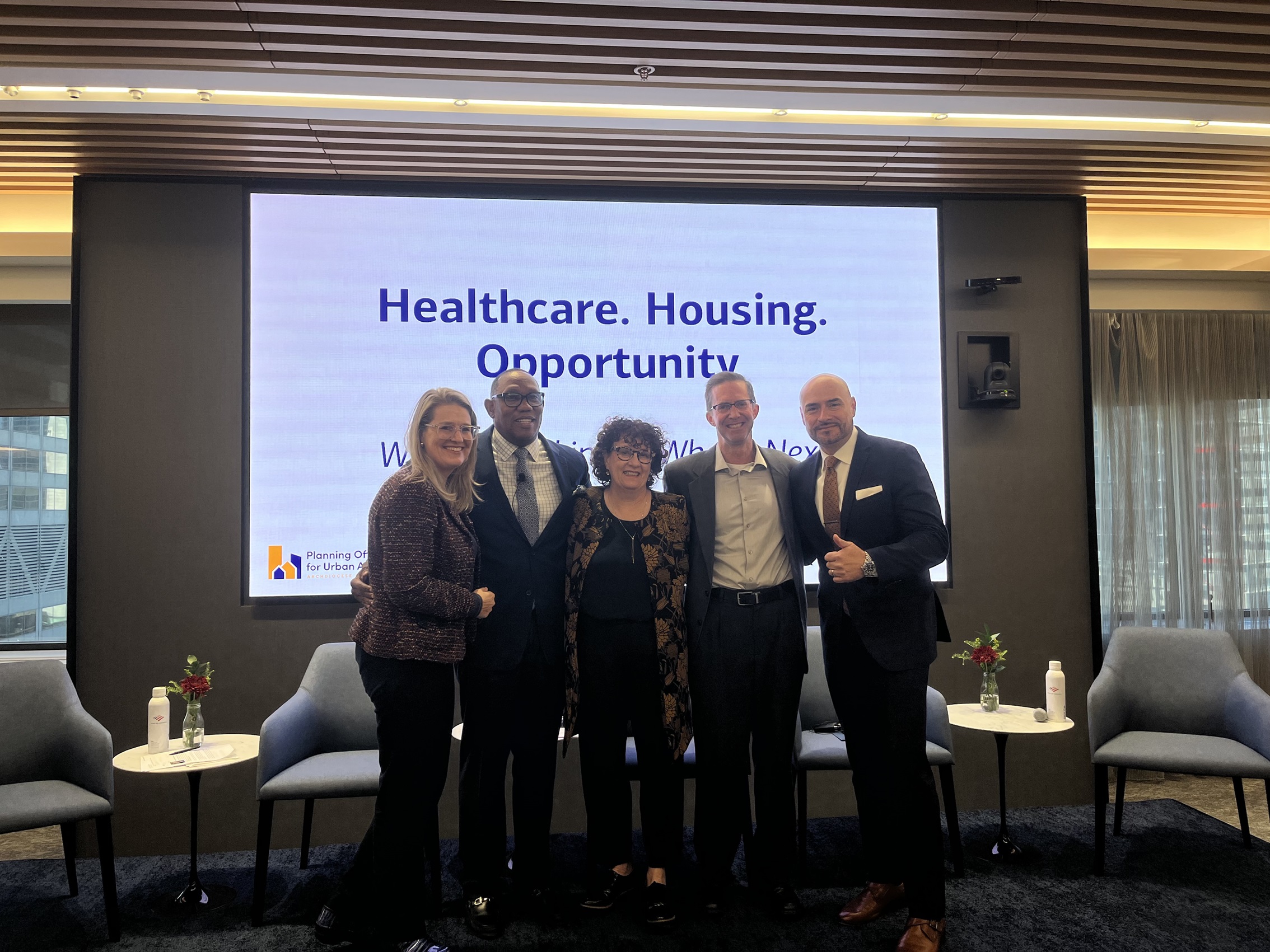 POUA and Bank of America Co-Host Housing, Healthcare, Opportunity Roundtable